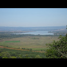 Der Blick vom Hochufer donauabwärts